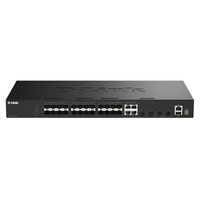Комутатор D-Link DGS-1530-28SC 20xSFP, 4xSFP+/10GE, Керований, L3
