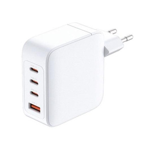 Зарядний пристрій мережевий D-Link DCP-101 100Вт GaN 3хUSB-С, 1xUSB-A, білий