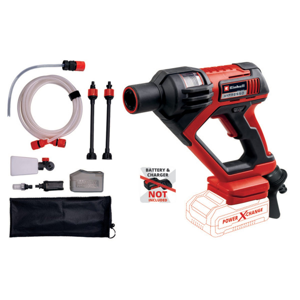 Мойка аккумуляторная Einhell HYPRESSO 18/24-1 Li - Solo PXC 18В до 24бар 240л/мин самосос 2.1кг без АКБ и ЗП