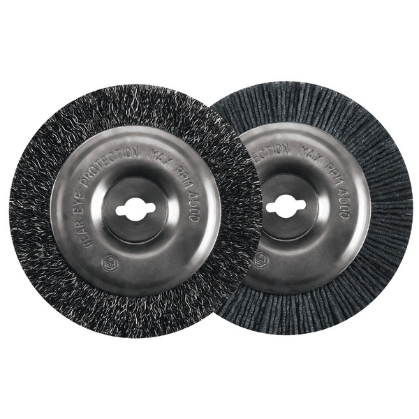 Щітки нейлонова і стальна Einhell для очищувачів швів плитки 2шт