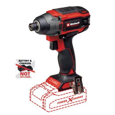 Гвинтокрут акумуляторний ударний Einhell Professional TP-CI 18/220 Li BL - Solo PXC 18В безщітковий 220Нм 2900об/хв 1.16кг без АКБ та ЗП