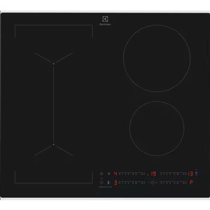 Варильна поверхня Electrolux індукційна, 60см, розширена зона, Hob2Hood, чорний матовий