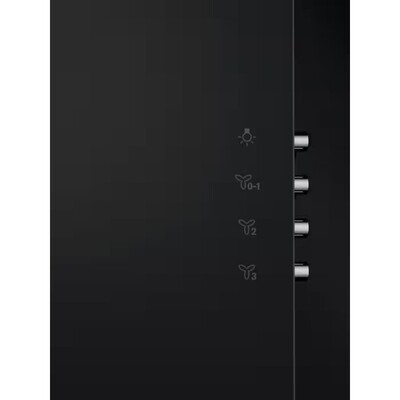 Витяжка Electrolux вертикальна, 60см, 600м куб год., чорний