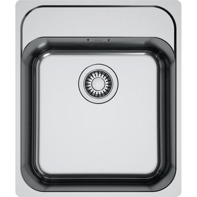 Мийка кухонна Franke Smart, нерж.сталь, прямокутник, без крила, 430х510мм, чаша - 1, монтаж врівень, SRX 210-40 TL, нерж поліров.