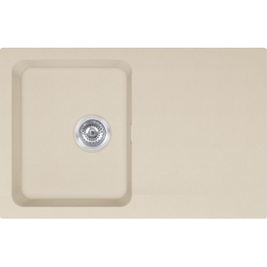 Мийка кухонна Franke Orion OID тектонайт, прямокут., з крилом, 780х500х180мм, чаша - 1, врізна, бежевий