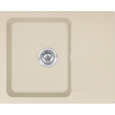 Мийка кухонна Franke Orion OID тектонайт, прямокут., з крилом, 620х500х180мм, чаша - 1, врізна, бежевий