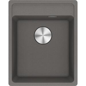 Мийка кухонна Franke Maris, фраграніт, прямокутник, без крила, 410х510х200мм, чаша - 1, врізна, MRG 610-72 TL, сірий камінь