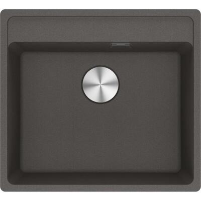 Мийка кухонна Franke Maris, фраграніт, прямокутник, без крила, 560х510х200мм, чаша - 1, врізна, MRG 610-52 TL, сірий сланець