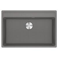 Мийка кухонна Franke Maris, фраграніт, прямокутник, без крила, 760х510х200мм, чаша - 1, врізна, MRG 610-72 TL, сірий камінь