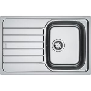 Мийка кухонна Franke Spark, нерж.сталь, прямокутник, з крилом, 780х500х340мм, чаша - 1, врізна, SKL 611-78, нерж декор