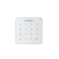 Бездротова сенсорна клавіатура U-Prox Keypad G1 White, 1 група, бездротовий, білий