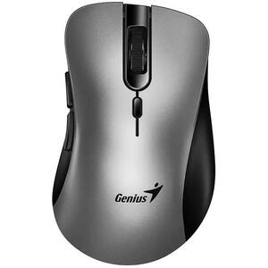 Миша Genius Ergo 8100S, Silent, AI, WL, сірий