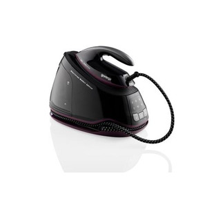 Праска-парогенератор Gorenje, 3000Вт, 1500мл, паровий удар -160гр, дисплей, керам. підошва, чорний