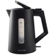Електрочайник Gorenje 1.7л, Strix контроль, чорний матовий