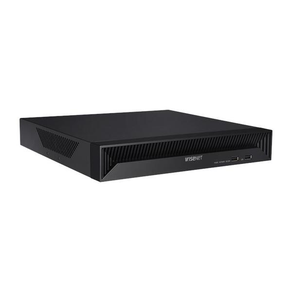 Відеореєстратор Hanwha QRN-830S, 8ch, 1HDD, 8PoE, 8MP~CIF, P2P