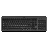 Клавіатура мембранна HP 220, 104key, WL, EN/UK, чорний