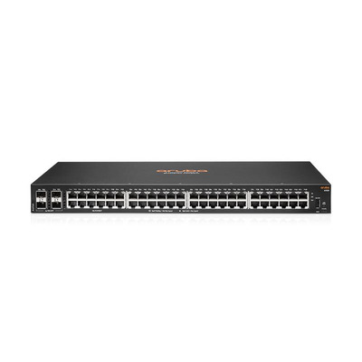 Комутатор HPE Aruba 6100, 48xGE, 4xGE SFP Ports, PoE Class 4 370W, LT Warranty