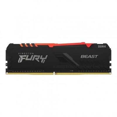 Пам'ять ПК Kingston DDR4 16GB 3200 FURY Beast RGB