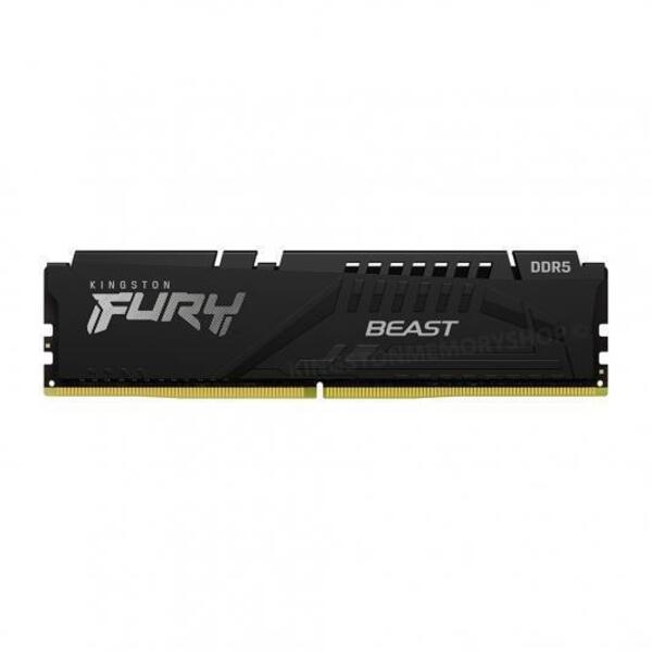 Пам'ять ПК Kingston DDR5 32GB KIT (16GBx2) 6000 FURY Beast  EXPO