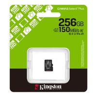 Карта пам'яті Kingston microSD  256GB C10 UHS-I A1 V10 R150MB/s