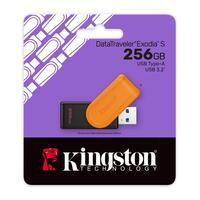 Накопичувач Kingston  256GB USB 3.2 Type-A Gen1 DT Exodia S