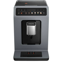 Кавомашина Krups Evidence Hot & Cold 2.3л, зерно, автомат.капучинатор, ОLED диспл, авторецептів - 18, сіро - чорний