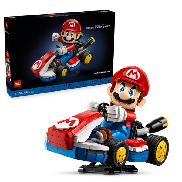 Конструктор LEGO Super Mario Mario Kart: Mario и Standard Kart