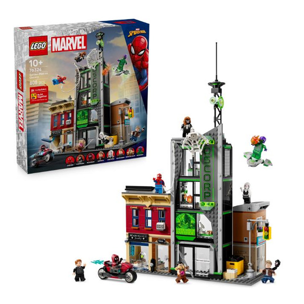 Конструктор LEGO Super Heroes Человек-паук против Оскорпа