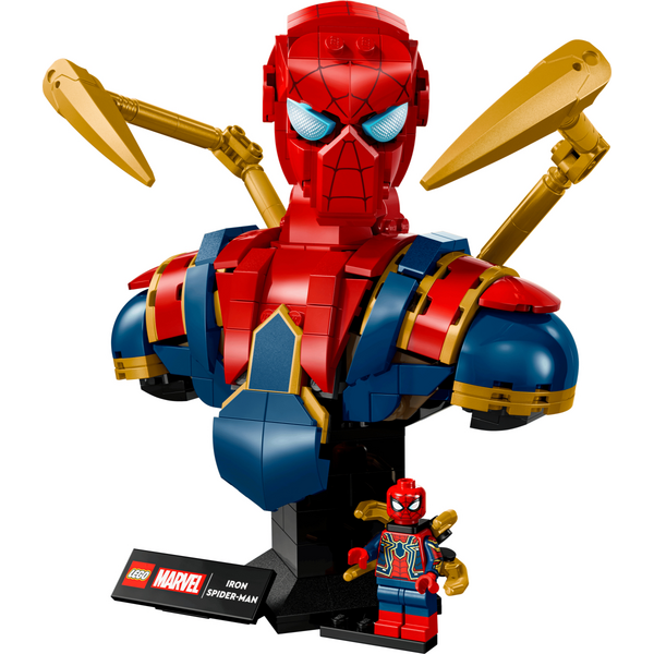 Конструктор LEGO Super Heroes Погруддя Залізної Людини-Павука