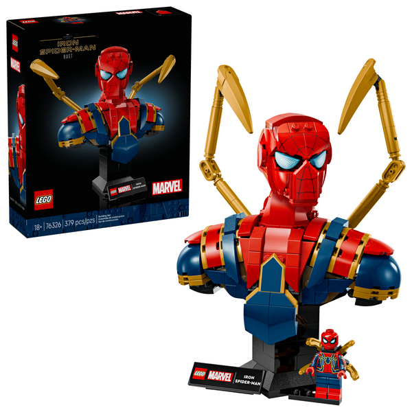 Конструктор LEGO Super Heroes Погруддя Залізної Людини-Павука