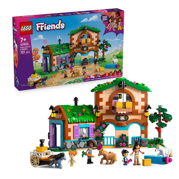 Конструктор LEGO Friends Ранчо і стайня поні