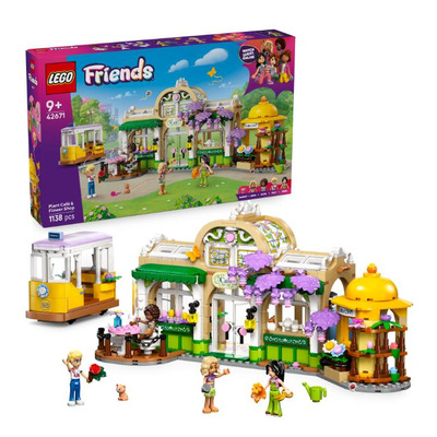Конструктор LEGO Friends Кав'ярня з рослинами і квіткова крамниця
