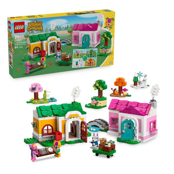 Конструктор LEGO Animal Crossing Творческие дома: сезоны развлечений