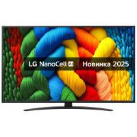Телевізор 86" LG NanoCell  4K 60Hz Smart WebOS Black