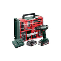 Шурупокрут-дриль акумуляторний Metabo BS 18 Set 18В 2х2А·год 24·48Нм 0-450·0-1600об·хв 1.3кг