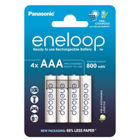 Акумулятор Panasonic Eneloop NI-MH  AAA 800 мАг, 4 шт.