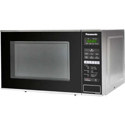Мікрохвильова піч Panasonic, 20л, 800Вт, дисплей, відкр.кнопкою, нерж