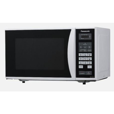 Мікрохвильова піч Panasonic, 25л, 800Вт, дисплей, відкрю ручкою, біло-чорний