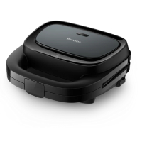 Вафельниця Philips Series 3000 750Вт, антипригарне покриття, корпус-пластик, чорний