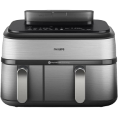 Мультипіч Philips Ovi Dual Steam 2750Вт, чаша-3+6л, сенсорне управл., 12 авто. программ,  пластик/метал