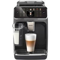 Кавомашина Philips Series 5500, 1.8л, зерно+мелена, автомат.капуч, дисплей, авторецептів -22, холодна кава, сріблясто-чорний
