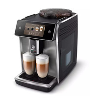 Кавомашина Saeco GranAroma Deluxe 1.8л, зерно + мелена, автомат.капучинатор, авторецептів - 18, чорний