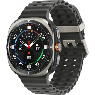 Смарт-годинник Samsung Galaxy Watch Ultra (2025) 47мм e-SIM (L705) 1.5", 480x480, sAMOLED, BT 5.3, NFC, 2/64ГБ, сріблястий титановий