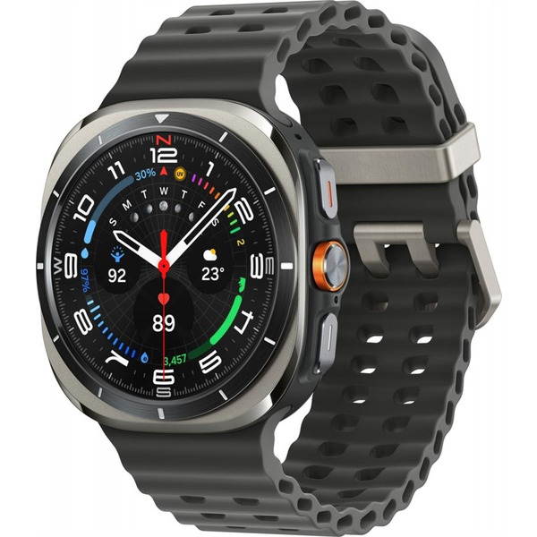 Смарт-годинник Samsung Galaxy Watch Ultra (2025) 47мм e-SIM (L705) 1.5", 480x480, sAMOLED, BT 5.3, NFC, 2/64ГБ, сріблястий титановий