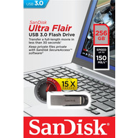 Накопичувач SanDisk  256GB USB 3.0 Type-A Flair