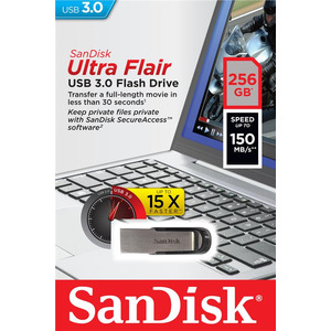 Накопичувач SanDisk  256GB USB 3.0 Type-A Flair
