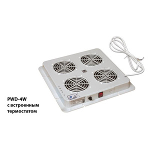 Блок вентиляторів покрівлі ZPAS PWD-4W, DP200A, з терморегулятором, 230В (W-0200-06-04-011)