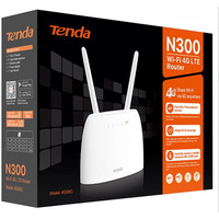 Маршрутизатор TENDA 4G06C N300, 4G/LTE, 1xFE LAN, 1xFE LAN/WAN, 1xRJ11, Cлот для SIM-карти