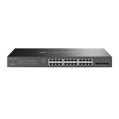 Комутатор TP-LINK SG2428LP 24xGE(16xPoE), 4xSFP, 150Вт, керований