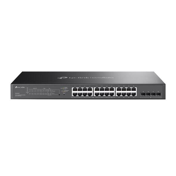 Комутатор TP-LINK SG2428LP 24xGE(16xPoE), 4xSFP, 150Вт, керований